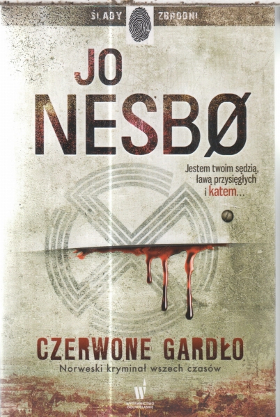 CZERWONE GARDŁO  JO NESBO WYD PEŁNE DUŻE NOWE