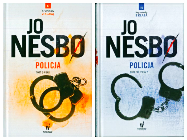 POLICJA 1-2 JO NESBO  610 STRON TWARDE 