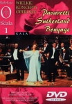 KOLEKCJA LA SCALA KONCERT 1 PAVAROTTI SUTHERLAND DVD 
