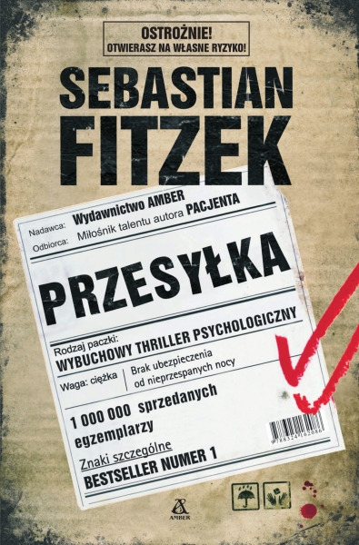 PRZESYŁKA SEBASTIAN FITZEK TRZILLER PSYCHOLOGICZNY  