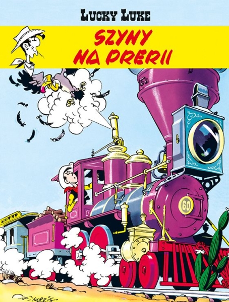 LUCKY LUKE TOM 9 SZYNY NA PRERII GOŚCINNY  MORRIS