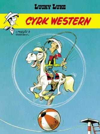 LUCKY LUKE CYRK WESTERN RENE GOSCINNY  
