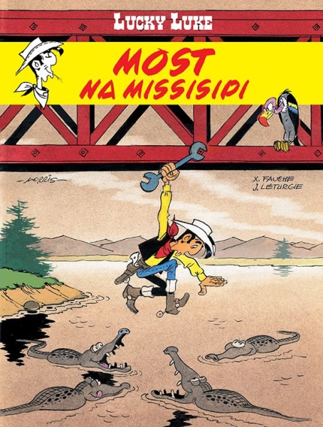 LUCKY LUKE TOM 63 MOST NA MISSISIPI MORRIS