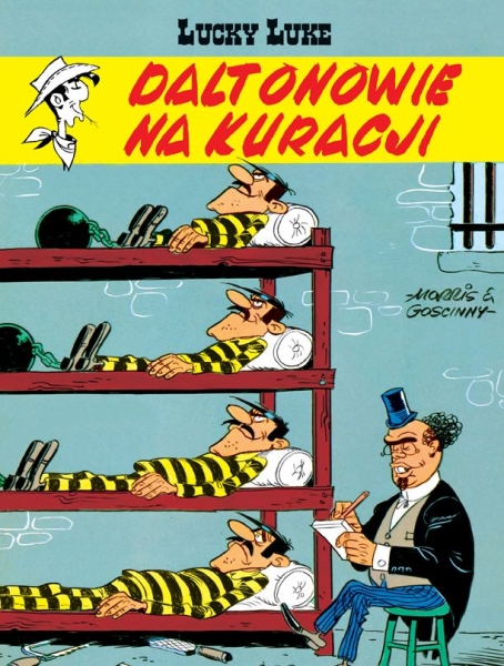 LUCKY LUKE TOM 44 DALTONOWIE NA KURACJI  GOSCINNY