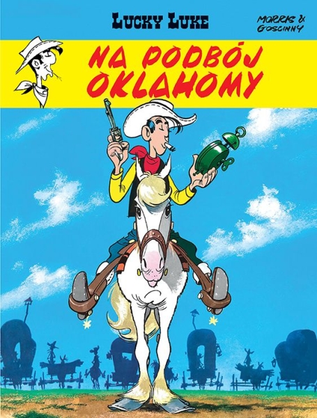 LUCKY LUKE TOM 14 NA PODBÓJ OKLAHOMY WYD 2 MORRIS