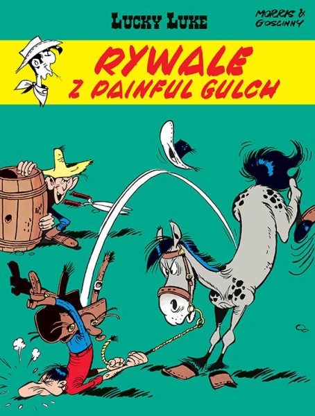 LUCKY LUKE TOM 19 RYWALE Z PAINFUL GULCH GOSCINNY 