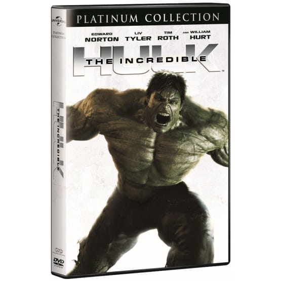 INCREDIBLE HULK  DVD HURT NELSON ROTH