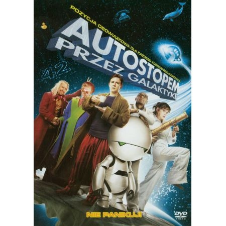 AUTOSTOPEM PRZEZ GALAKTYKĘ DVD FRY MIRREN 