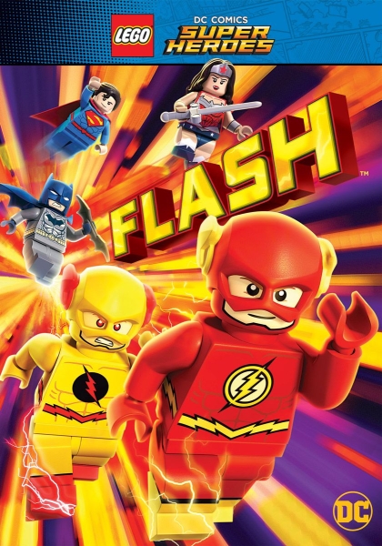 LEGO SUPER HEROES FLASH DVD SPAULDING BAKER 