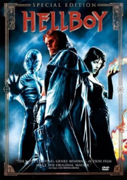 HELLBOY DVD DEL TORO PERLMAN HURT TAMBOR