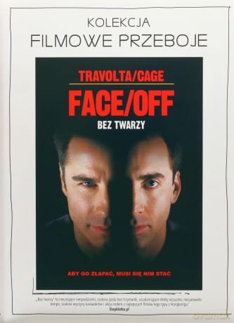 BEZ TWARZY DVD WOO CAGE ROSALES JR TRAVOLTA LYNCH