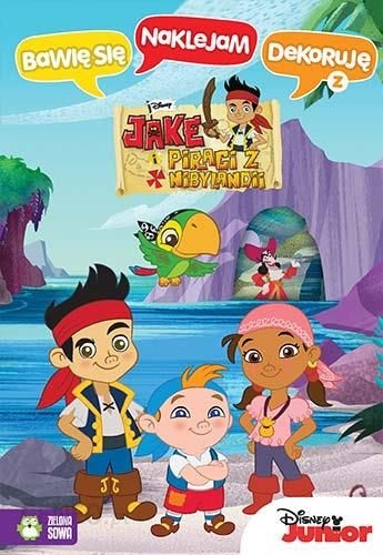 JAKE PIRACI Z NIBYLANDII DISNEY NAKLEJKI DEKORACJE 