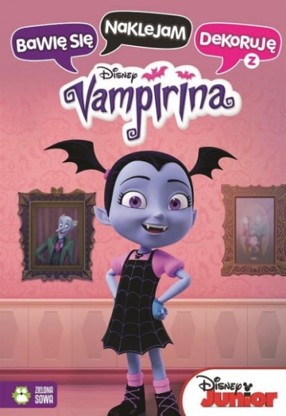 VAMPIRINA DISNEY NAKLEJKI ZABAWY DEKORACJE 