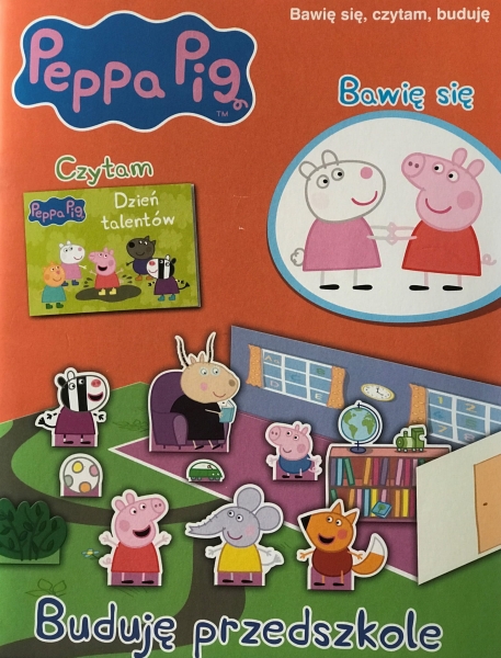 PEPPA PIG ŚWINKA PEPPA ZABAWKI CZYTANIE 