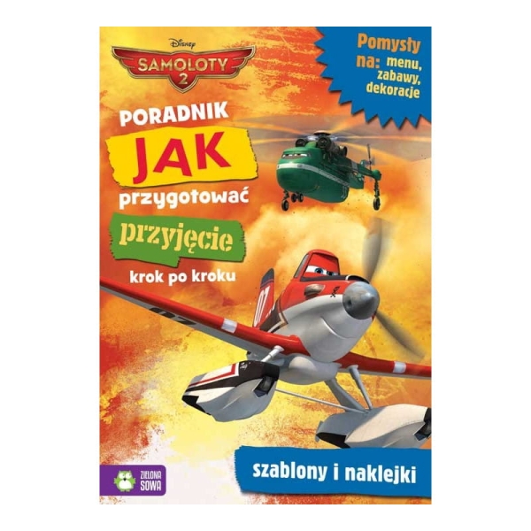 SAMOLOTY 2 DISNEY ZABAWY NAKLEJKI PORADNIK 
