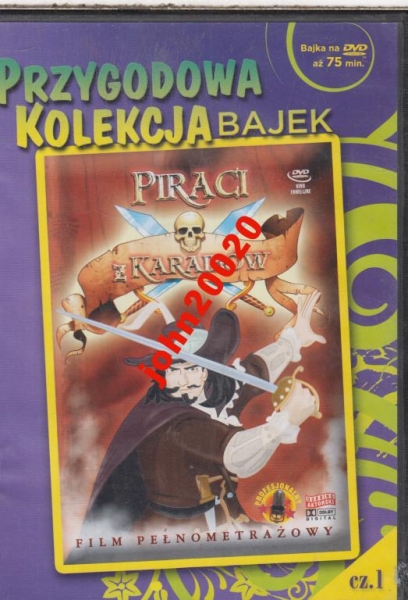PIRACI Z KARAIBÓW.DVD.75 MIN.DUBBING