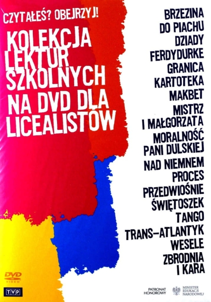 KOLEKCJA LEKTUR SZKOLNYCH DLA LICEALISTÓW DVD BOX