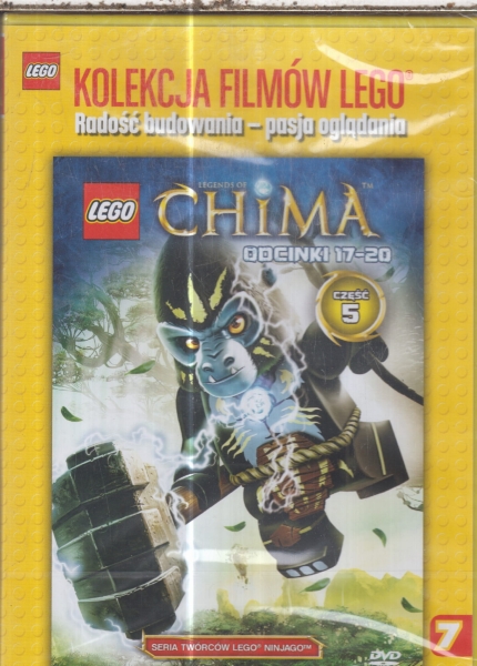 LEGO CHIMA ODCINKI 1-20 DVD  FOLIA