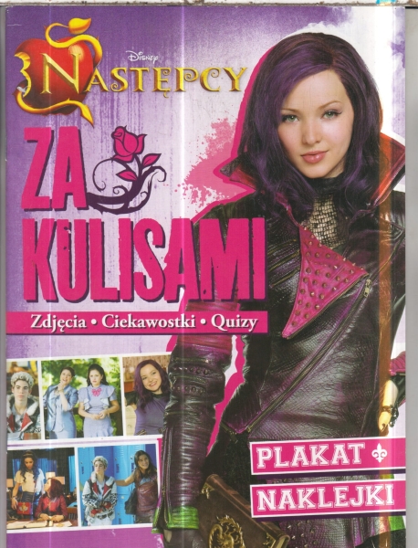 NASTEPCY ZA KULISAMI DISNEY PLAKAT  NAKLEJKI