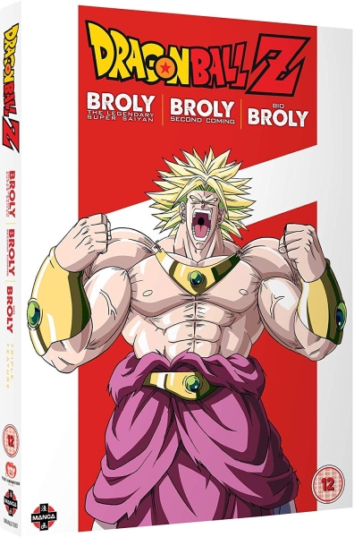 DRAGON BALL Z BROLY TRILOGY DVD ELLIOTT COOK