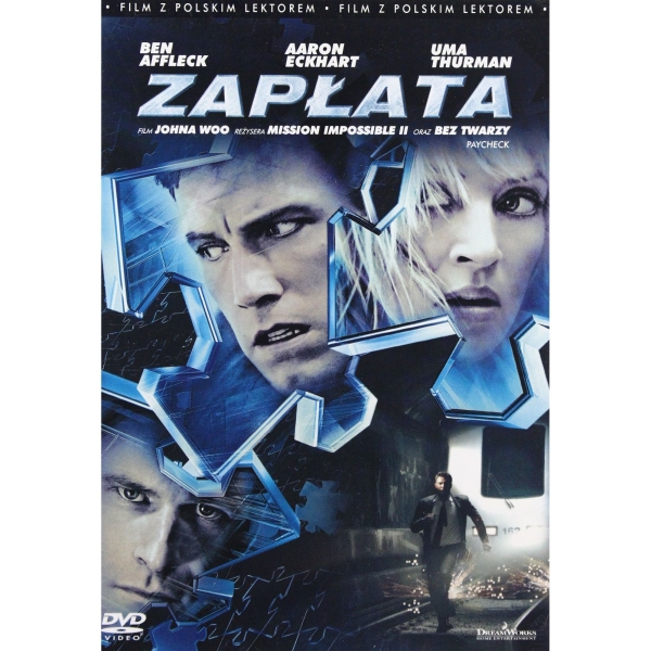 ZAPŁATA DVD THURMAN AFFLECK ECKHART