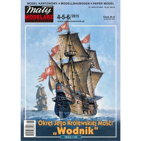 4-5-6/2015 MAŁY MODELARZ WODNIK MODELOWANIE 