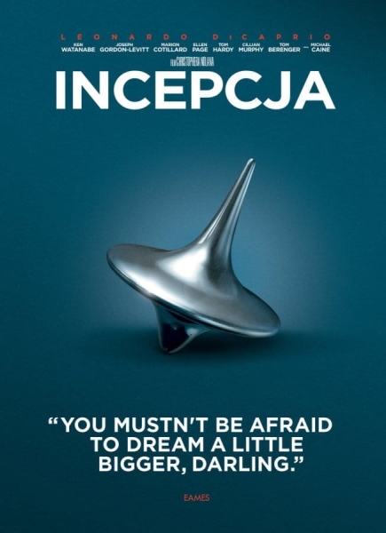 INCEPCJA ICONIC MOMENTS  DVD CAINE CARDONA 