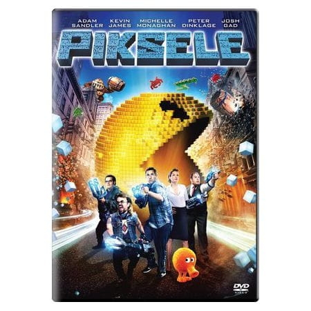 PIKSELE DVD SANDLER JAMES MONAGHAN DINKLAGE GAD