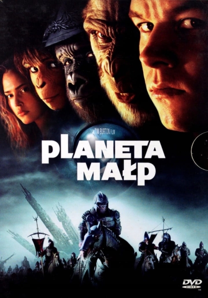PLANETA MAŁP 2001 DVD WARNER HARRISON 