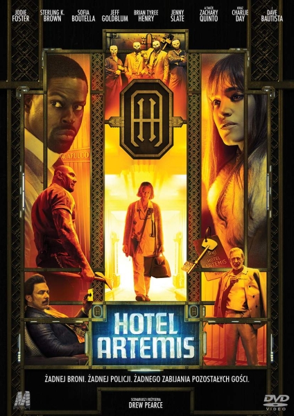 HOTEL ARTEMIS DVD FOSTER BROWN DAY GOLDBLUM 