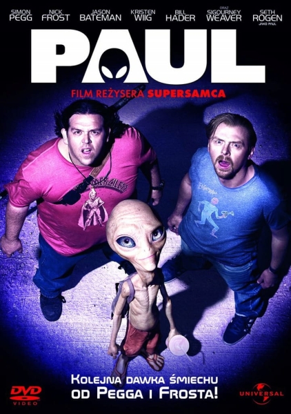 PAUL DVD PEGG FROST BATEMAN WIIG HADER WEAVER ROGEN