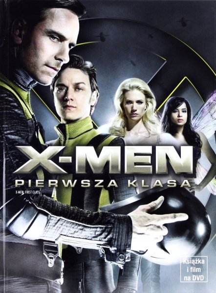 X MAN PIERWSZA KLASA DVD JACKMAN HAWKE JOHNSON 