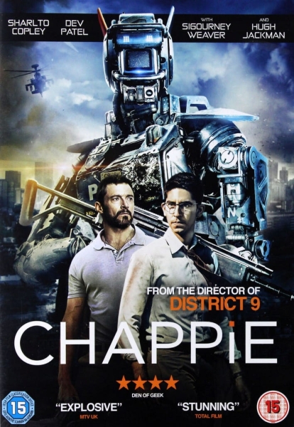 CHAPPIE DVD COPLEY PATEL WEAVER JACKMAN