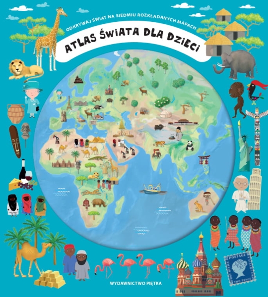 ATLAS ŚWIATA DLA DZIECI  OLDRICH RUZICKA