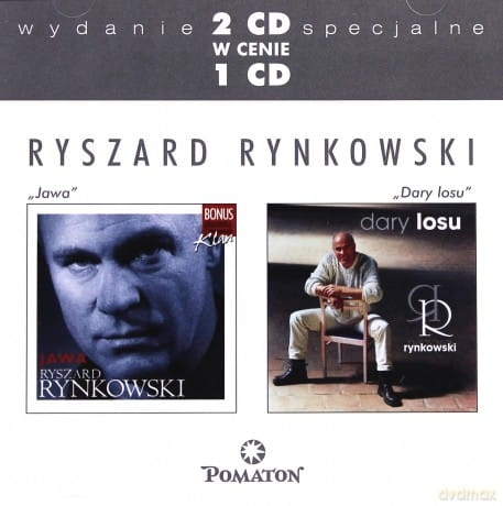 RYSZARD RYNKOWSKI JAWA + BONUS DARY LOSU 2 CD