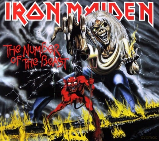 IRON MAIDEN THE NUMBER OF THE BEAST CD