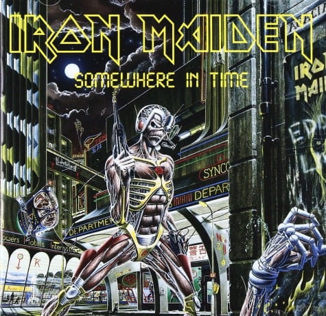 IRON MAIDEN SOMEWHERE IN TIME CD