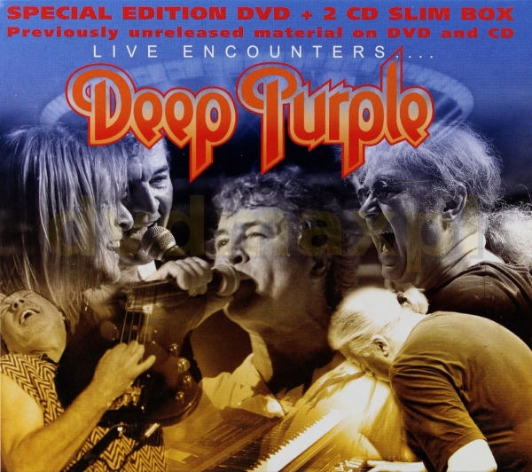 DEEP PURPLE  LIVE ENCOUNTERS SLIM 2CD DVD
