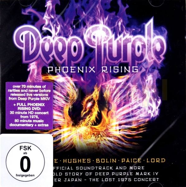 DEEP PURPLE PHOENIX RISING CD DVD BURN 