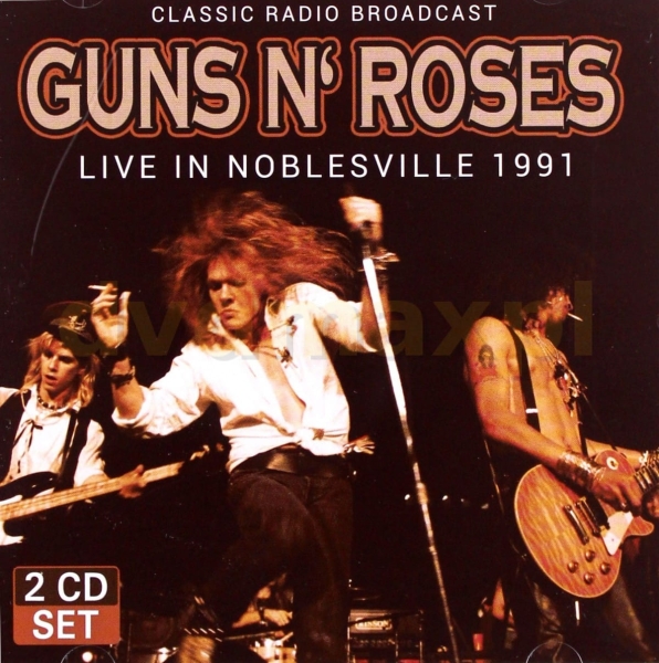 GUNS N ROSES 2CD LIVE IN NOBLESVILLE 1991