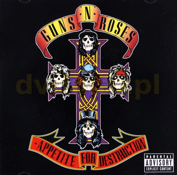 GUNS N ROSES CD APPETITE FOR DESTRUCTION