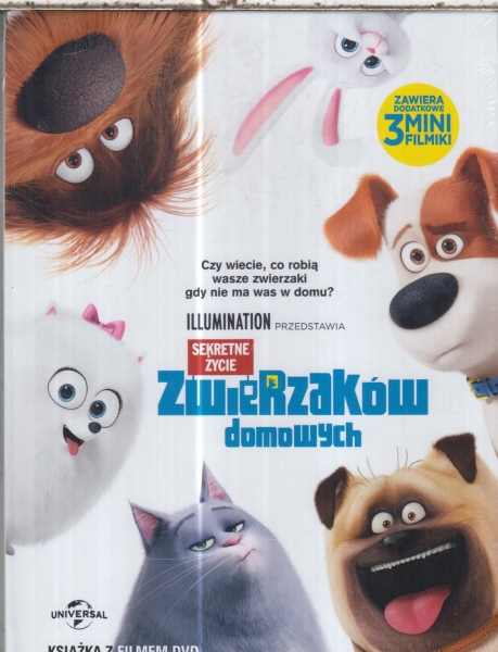 SEKRETNE ŻYCIE ZWIERZAKÓW DOMOWYCH.DVD.FOLIA