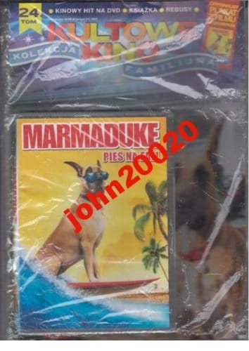 MARMADUKE.PIES NA FALI.DVD+ GAZETKA PLAKAT