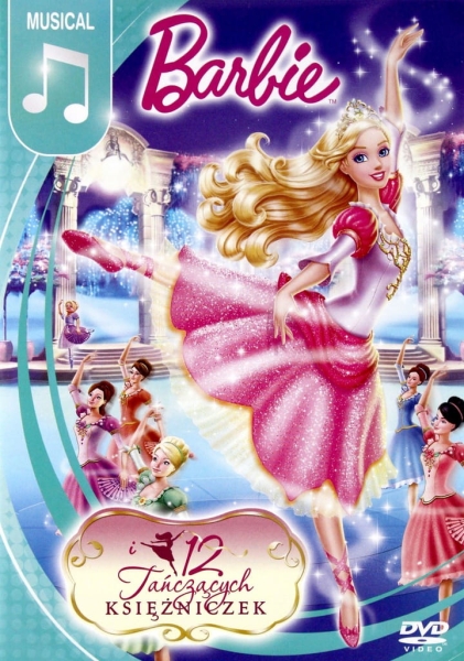 BARBIE I 12 TAŃCZĄCYCH KSIĘŻNICZEK DVD