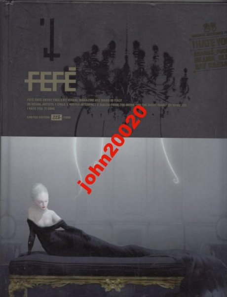 FEFE LIMITED EDITION 226/1000.SPIKE LEE