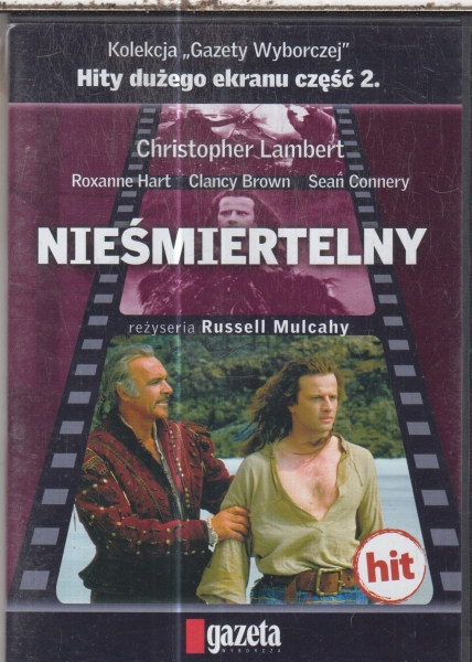 NIEŚMIERTELNY DVD LAMBERT CONNERY
