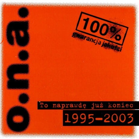 O N A TO NAPRAWDĘ JUŻ KONIEC 2 CD NIE TO NIE