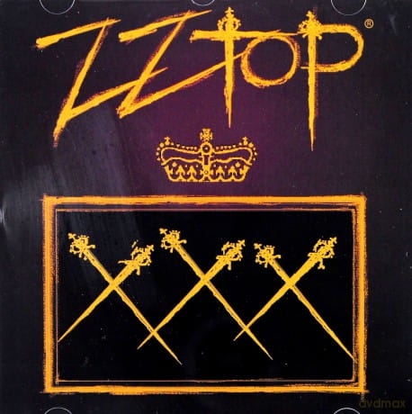 ZZ TOP XXX CD BEATBOX  BELT BUCKLE
