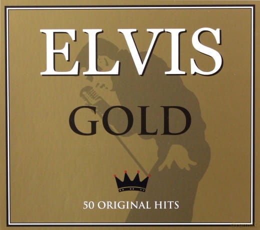 ELVIS PRESLEY GOLD 2CD LOVE ME TENDER TOO MUCH 