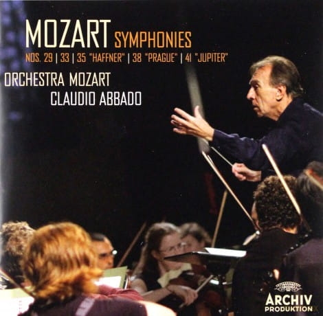 ABBADO MOZART SYMPHONIES NO 29 33 35 38 41 CD ANDANTE